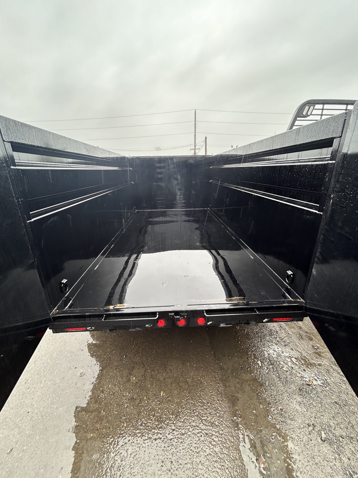 2024 PJ 12′ High-Side Dump rental trailer